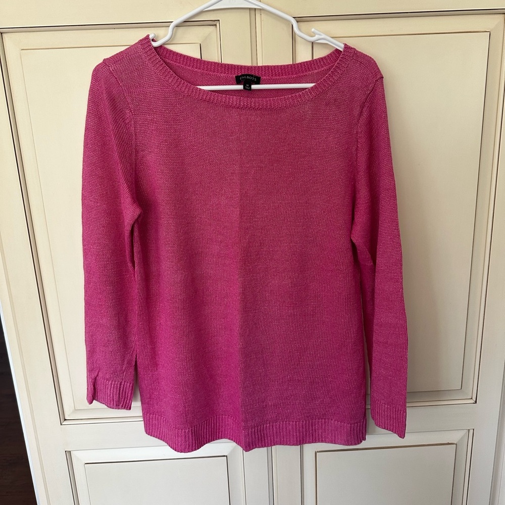 Talbots Pink Sweater